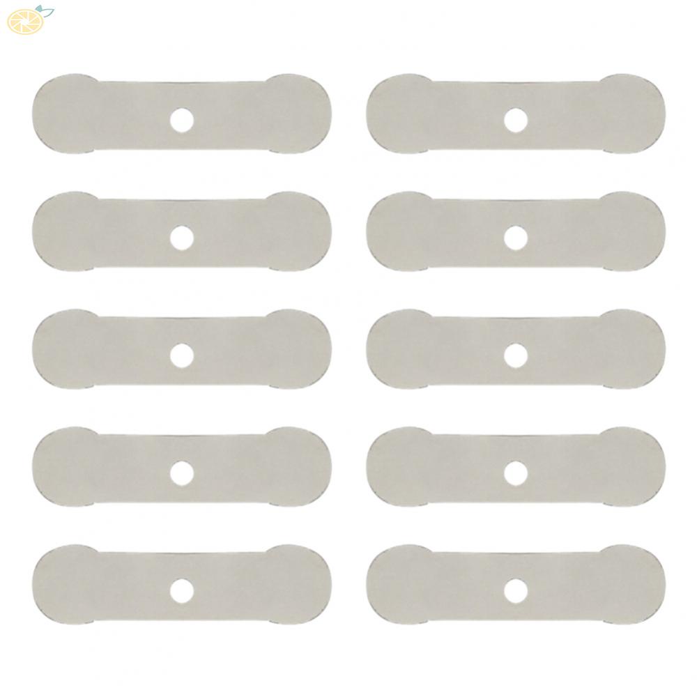 【VARSTR】10pcs Silent Oil Free Air Compressor Pump Head Valve Plates Belt Piston Machine