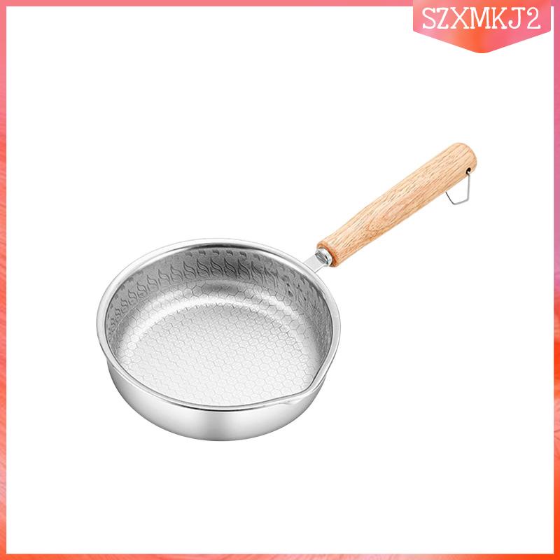 Chảo Chiên Trứng Mini Chống Dính Có Tay Cầm Tiện Dụng Mang Theo Du Lịch Cắm Trại