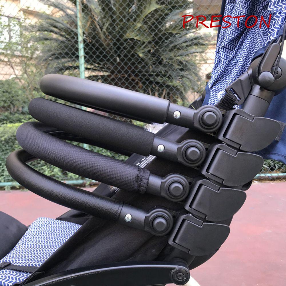 PRESTON Thanh Chắn Trước Xe Đẩy Em Bé Bằng EVA Chống Nước Màu Sắc Trơn Có Khóa Kéo