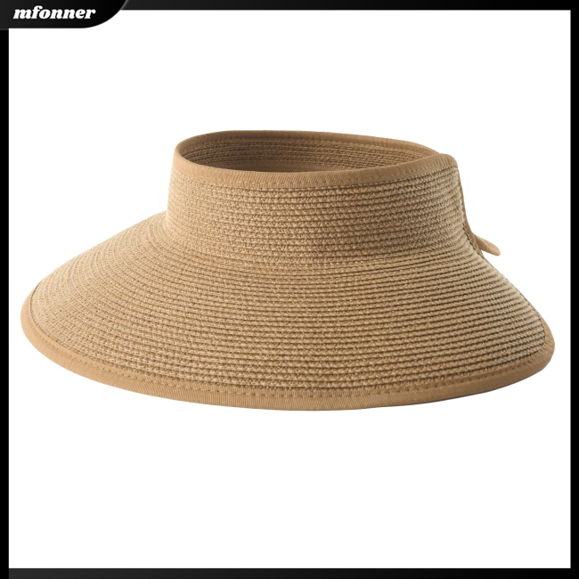 Nón Cối Hở Chóp Chống Tia Cực Tím Gấp Gọn Thời Trang Đi Biển Mùa Hè Cho Nữ
