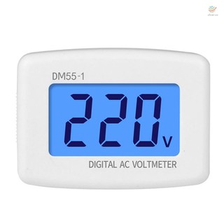 Vôn kế kỹ thuật số ac 80-300v màn hình lcd 110v 220v