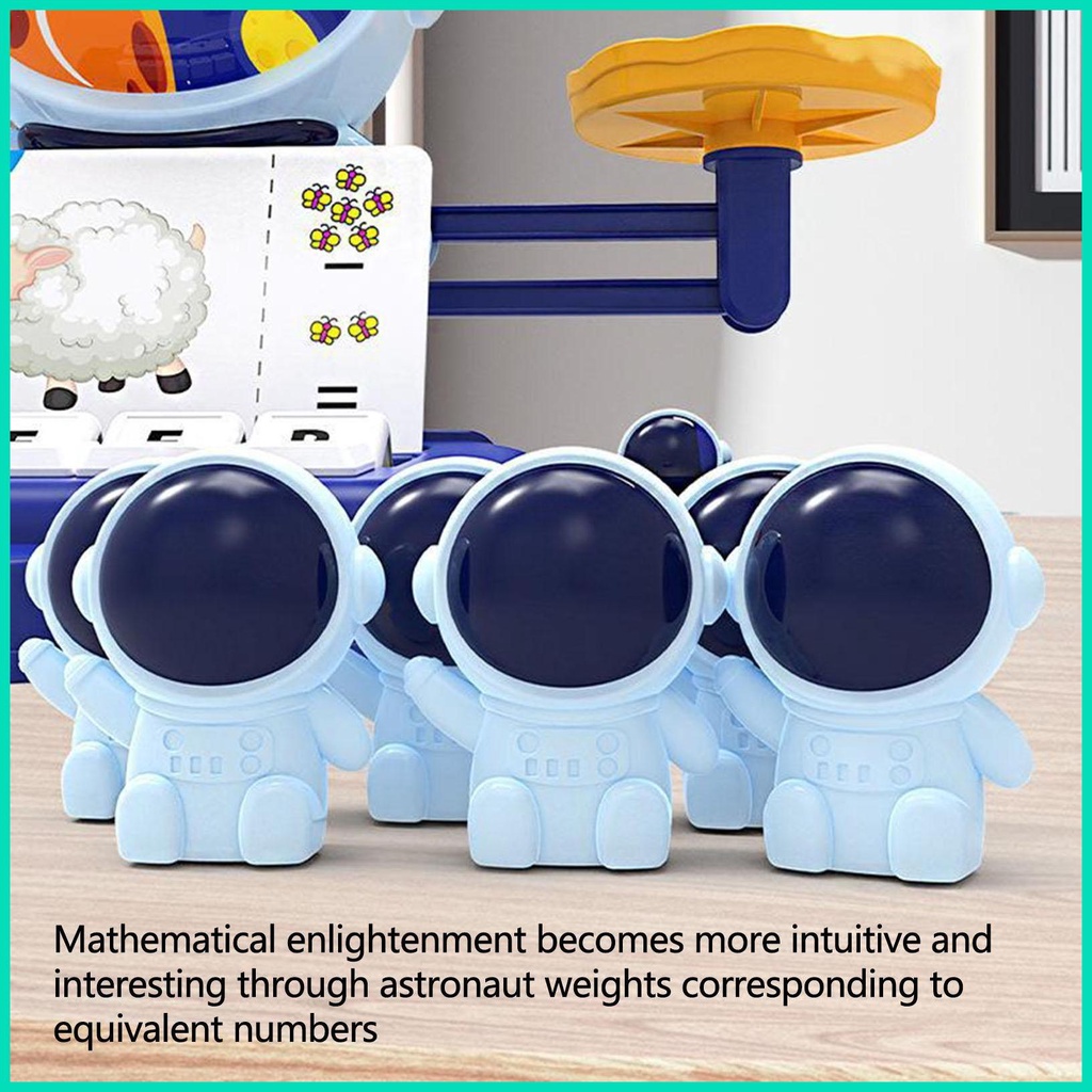 Cân Điện Tử Hình Phi Hành Gia Đồ Chơi Giáo Dục Sớm Cho Bé