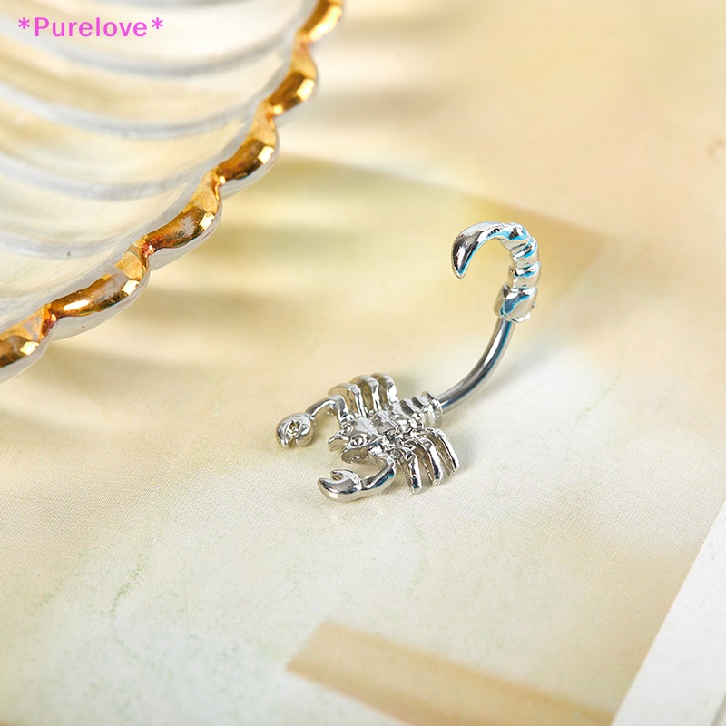 Khuyên Rốn Hình Bọ Cạp Đơn Giản Cá Tính Mới