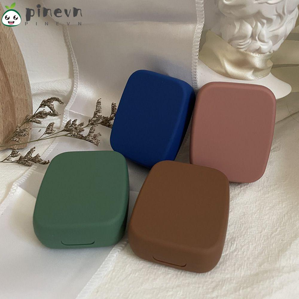 Hộp Đựng Kính Áp Tròng Màu Trơn Đơn Giản