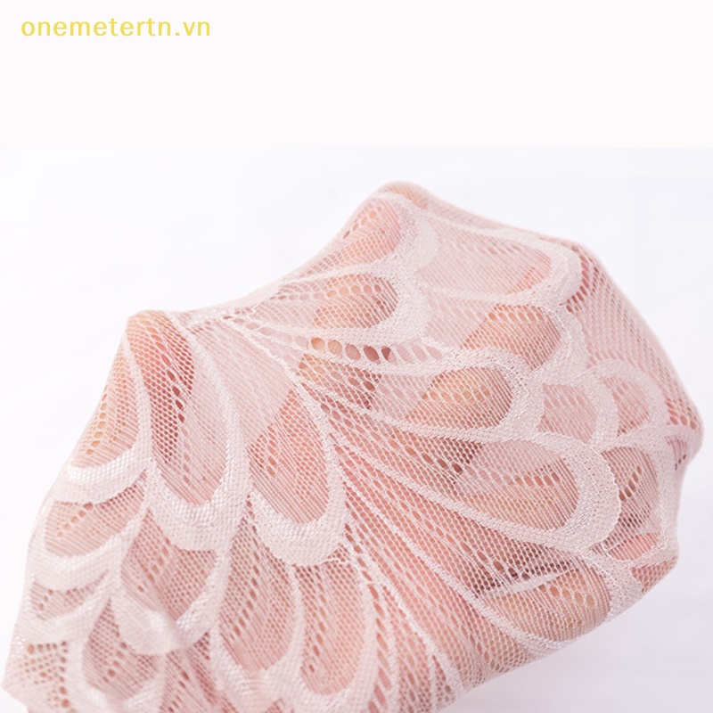 1 Đôi Tất Lưới Phối Ren Hoa Chống Trượt Thoáng Khí