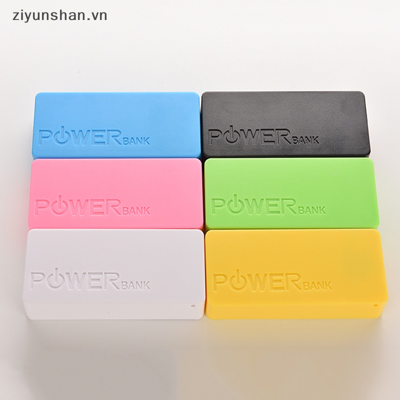 Vỏ Sạc USB ziyunshan 5600mAh 18650 Cho Điện Thoại Di Động vn