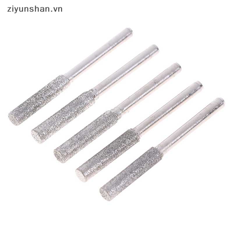 Bộ 5 Cái Dụng Cụ Mài Điêu Khắc Xích Hình Trụ Phủ Kim Cương ziyunshan vn