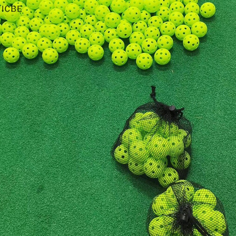 Set 10 Quả Bóng Golf Trong Nhà Có Lỗ