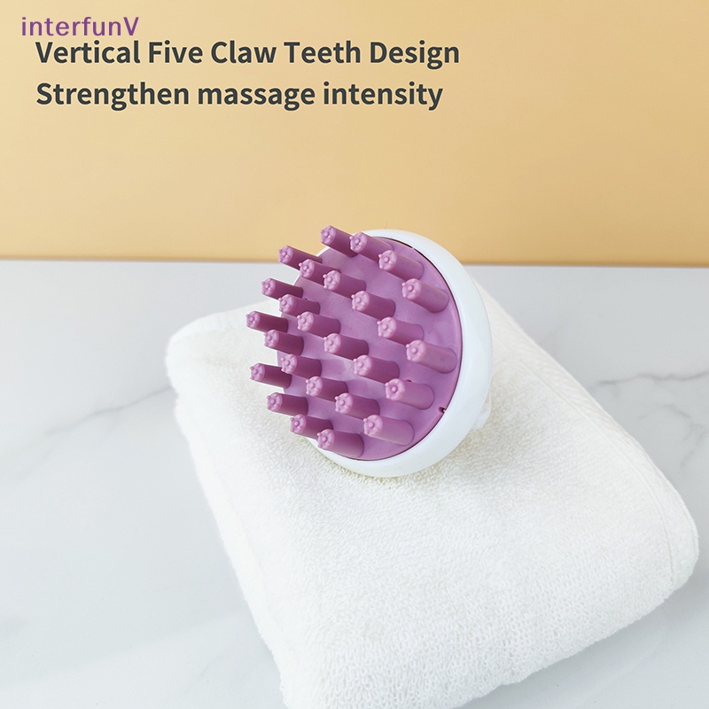 Lược Tròn Mát Xa Da Đầu Khi Tắm Tiện Dụng