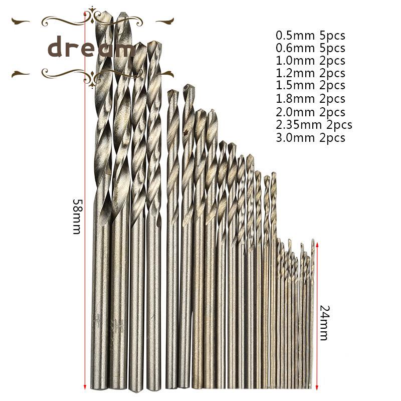【DREAMLIFE】For Electrical Power woodworking hss Pins rotary pin vise Miniature Drill bit