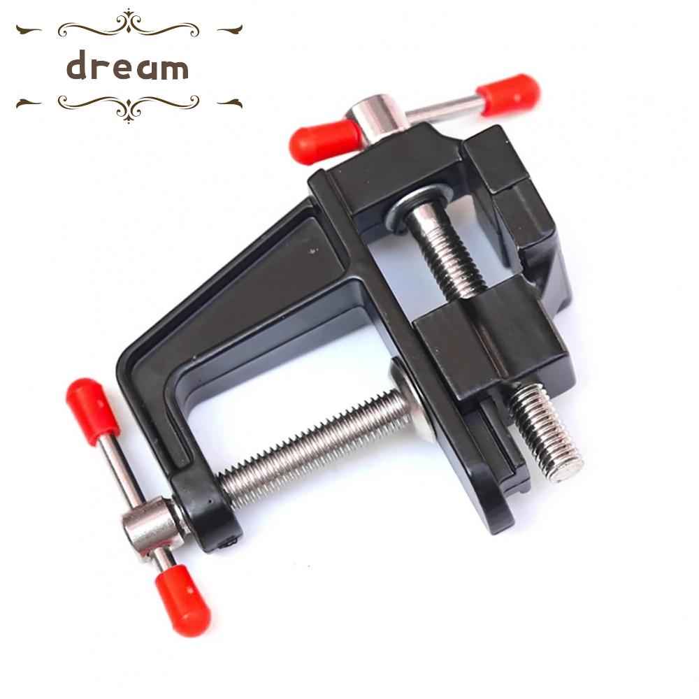 【DREAMLIFE】Table Vise Aluminum Mini Bench Vise Table Bench Vise Clamp DIY Hand Tool