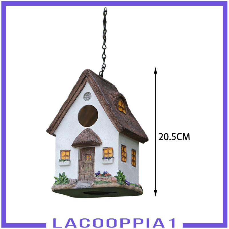Nhà Chim Bằng Nhựa Có Móc Treo Độc Đáo Trang Trí Nhà Cửa / Sân Vườn / Chim Cảnh