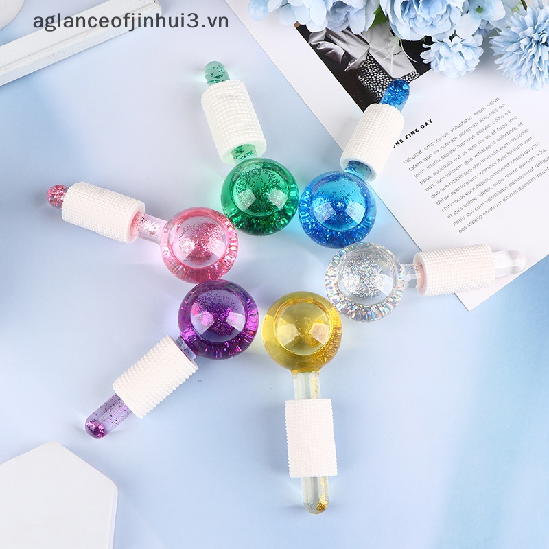 Set 2 Cây Lăn Mát Xa Làm Săn Chắc Da Mặt Chống Nếp Nhăn Se Khít Lỗ Chân Lông