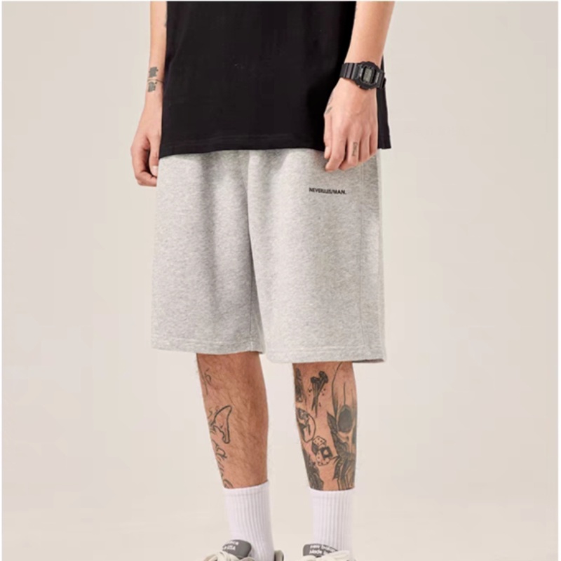 Quần Short Thể Thao Màu Sắc Đơn Giản Phong Cách Đường Phố Nhật Bản