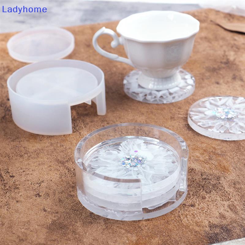 Khuôn Silicon Làm Đế Lót Ly Bằng Resin Epoxy DIY
