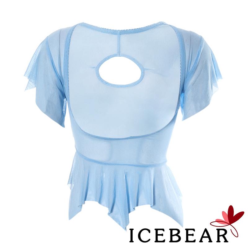 Áo Thun Tay Ngắn Cổ Tròn Thiết Kế Hở Lưng Thời Trang Mùa Hè Cho Nữ