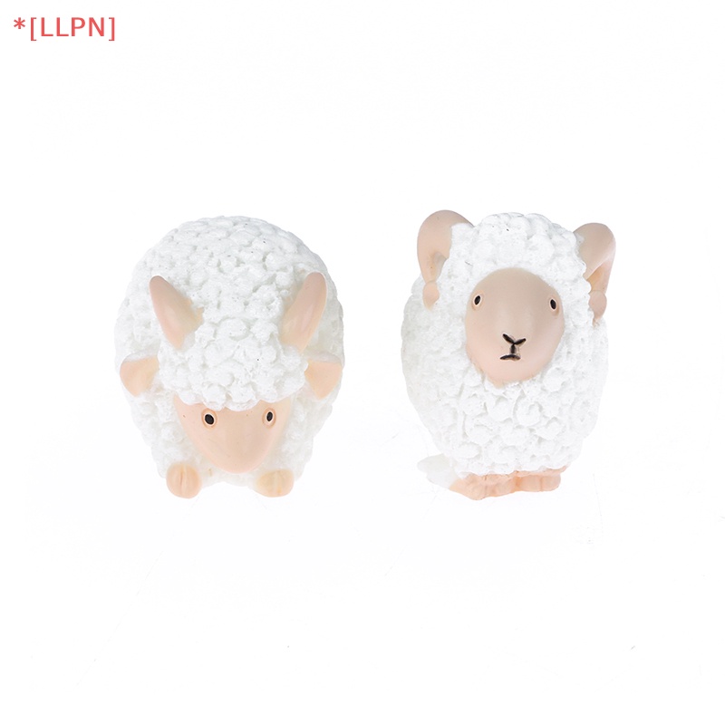 1 Mô Hình Chú Cừu Mini Dễ Thương Dùng Trang Trí