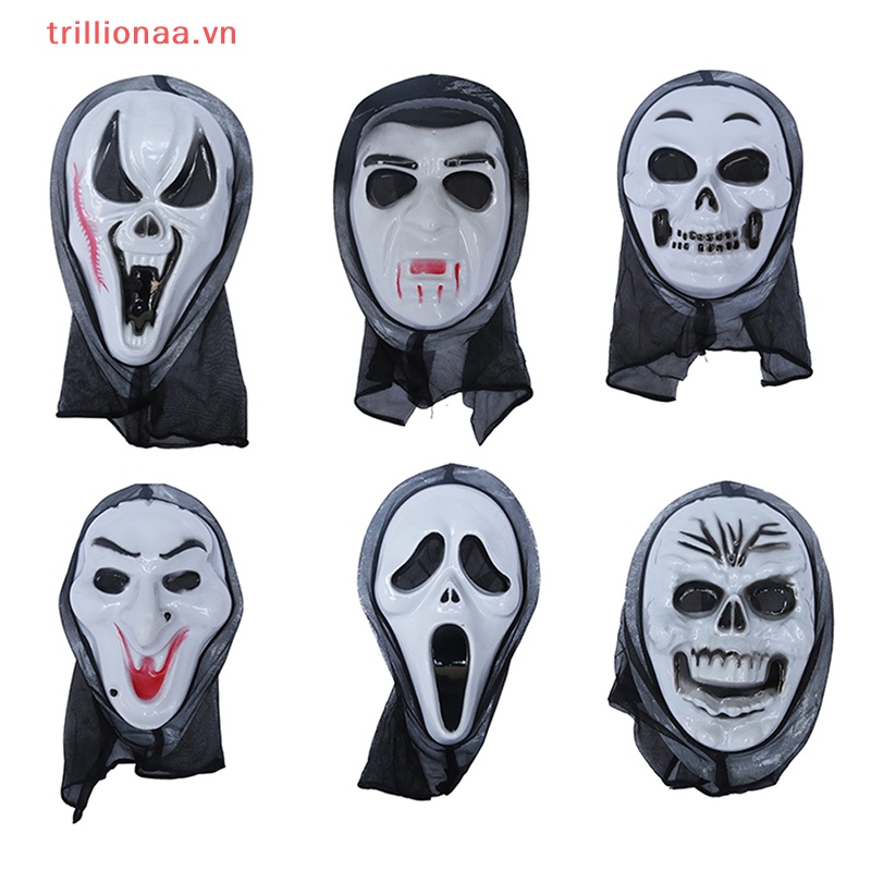 Mặt Nạ Hóa Trang Halloween Trillionaa Độc Đáo
