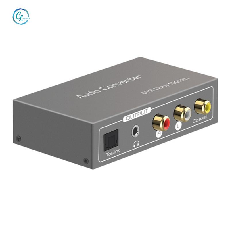 Bộ Chuyển Đổi Âm Thanh Đa Chức Năng 192KHz ARC Toslink Optical SPDIF Coaxial Sang 3.5 mm AUX