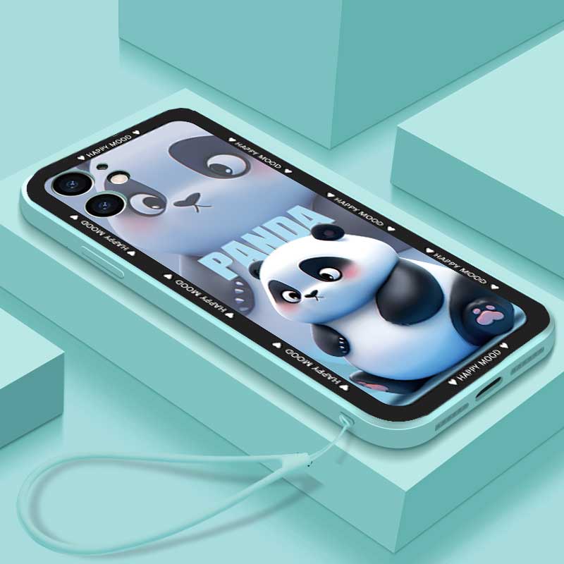 Ốp Điện Thoại Tpu Mềm Hình Gấu Trúc Kung Fu 3D Cho Realme 5 C3 6i 5i 6 9 Pro Plus 5G 7 7Pro Realme 8 C35
