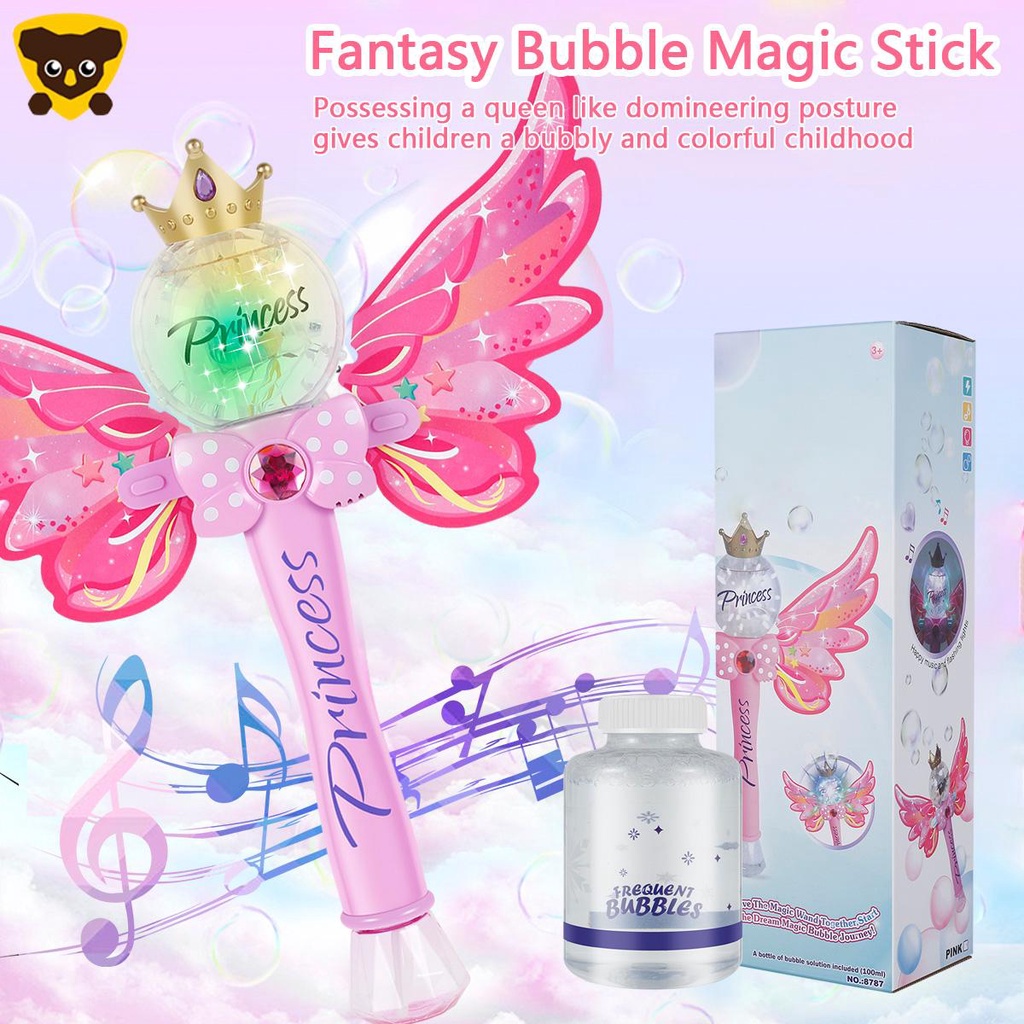 Máy Thổi Bong Bóng Tự Động Có Đèn Và Nhạc Cho Bé SHOPCYC0200