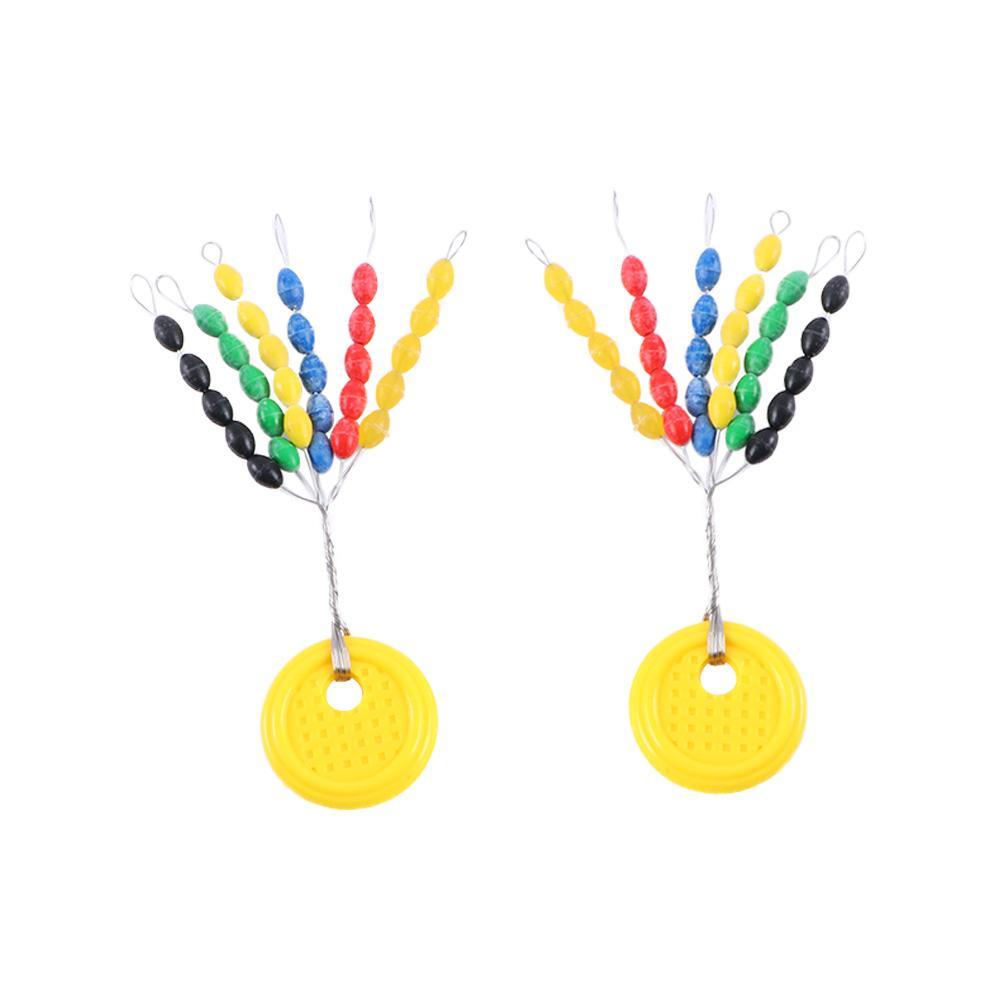 Bộ 150 Phao Câu Cá Bằng Cao Su Nhiều Màu Sắc