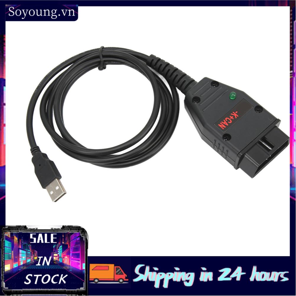 Soyoung K CAN Commander Diagnostic Cable  1.4 Version Multifunction OBD2 High Accuracy Durable ABS for Car