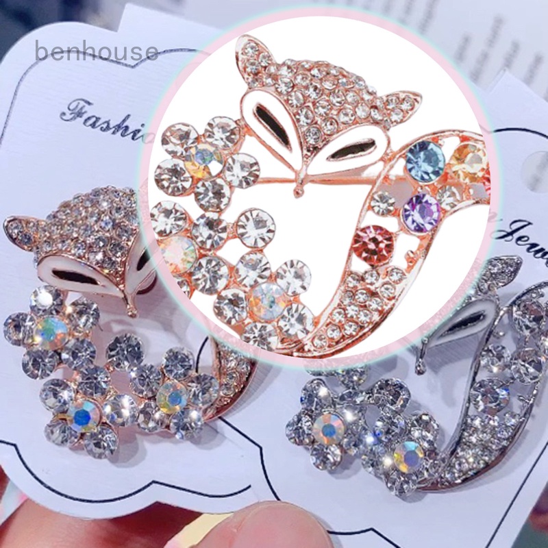 Ghim Cài Áo Hình Con Cáo Đơn Giản Thời Trang Dành Cho Nữ