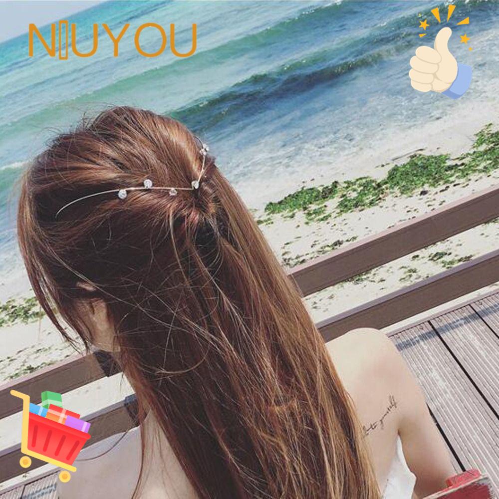 Kẹp Tóc Đính Pha Lê Thanh Lịch Cho Nữ