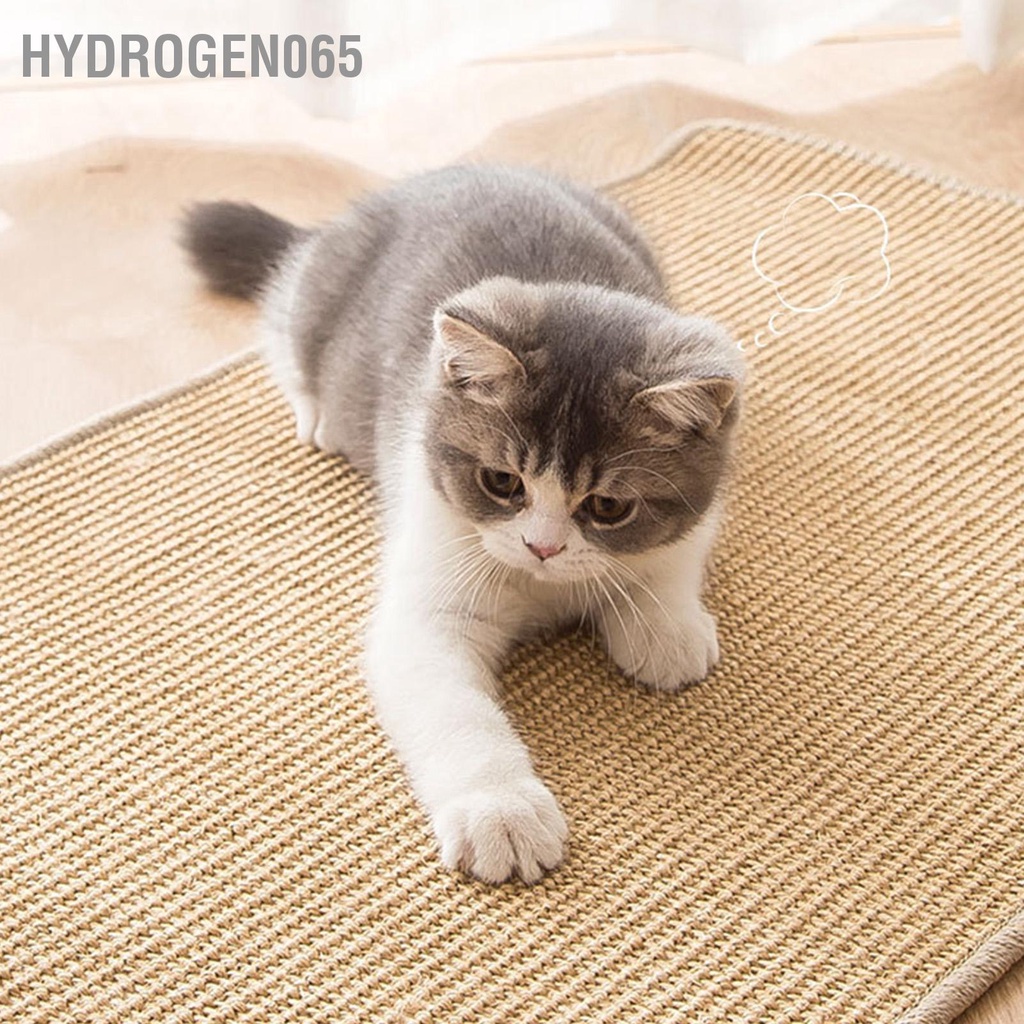 Hydrogen065 Mèo Xước Thảm Chống Trơn Trượt Trầy Bảo Vệ Nội Thất Sisal Miếng Lót Cho Ghế Sofa Tường Tầng