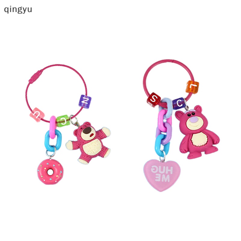Mới Móc Khóa Hình Bánh Donut 3D Dễ Thương Dành Cho Học Sinh
