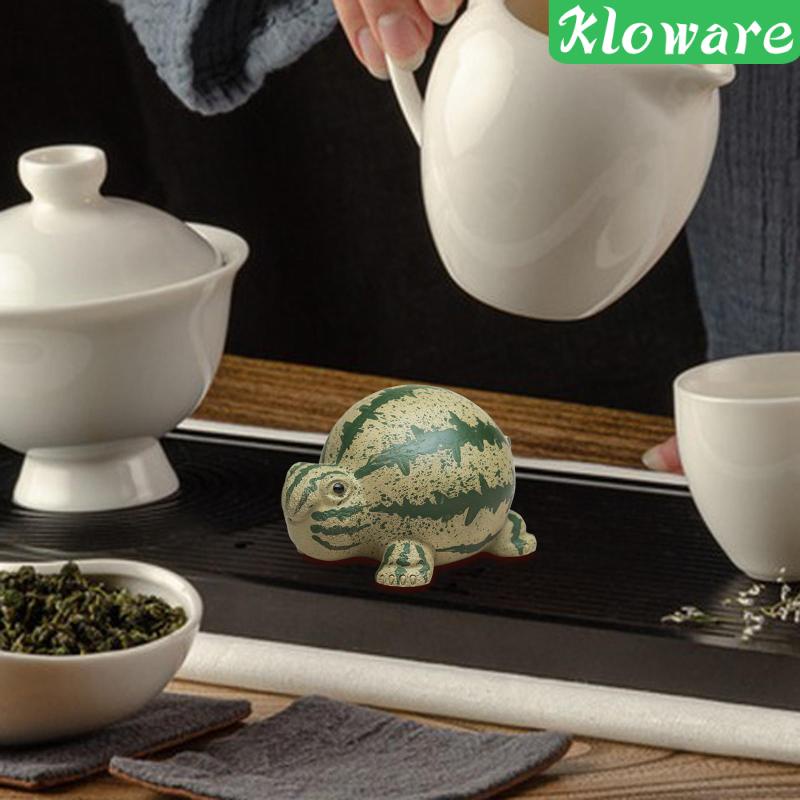 Tượng Rùa Biển Nhỏ Bằng Đất Sét Trang Trí Nội Thất