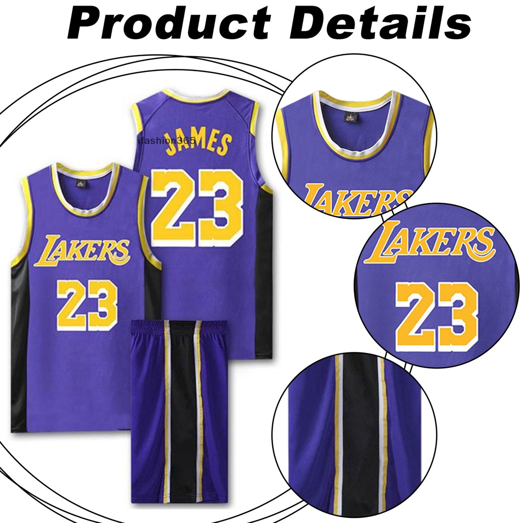 Bộ Đồ Đồng Phục Bóng Đá Màu Tím Chữ R-purple - 23 James ifashion365 Vn