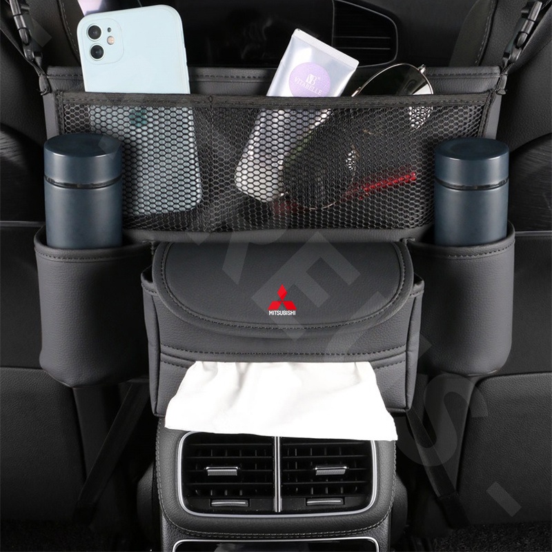 Hộp Đựng Đồ Đa Năng Gắn Chỗ Tỳ Tay Xe Hơi Mitsubishi Xpander Cross Pajero Outlander Sport Eclipse Attrage Triton Colt Mirage Lancer