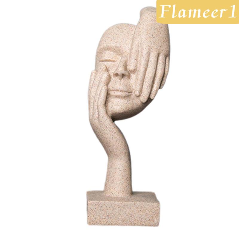 Mô Hình Tượng Nghệ Thuật Trừu Tượng Bằng Nhựa Resin Phong Cách Châu Âu Trang Trí Nội Thất