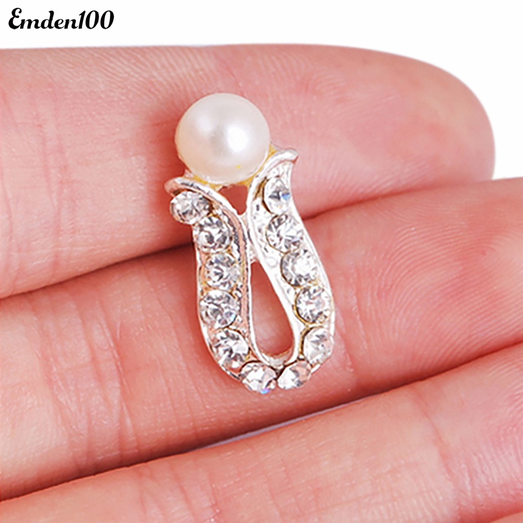 Bộ 3 Trang Sức Kim Loại Đính Đá Sang Trọng