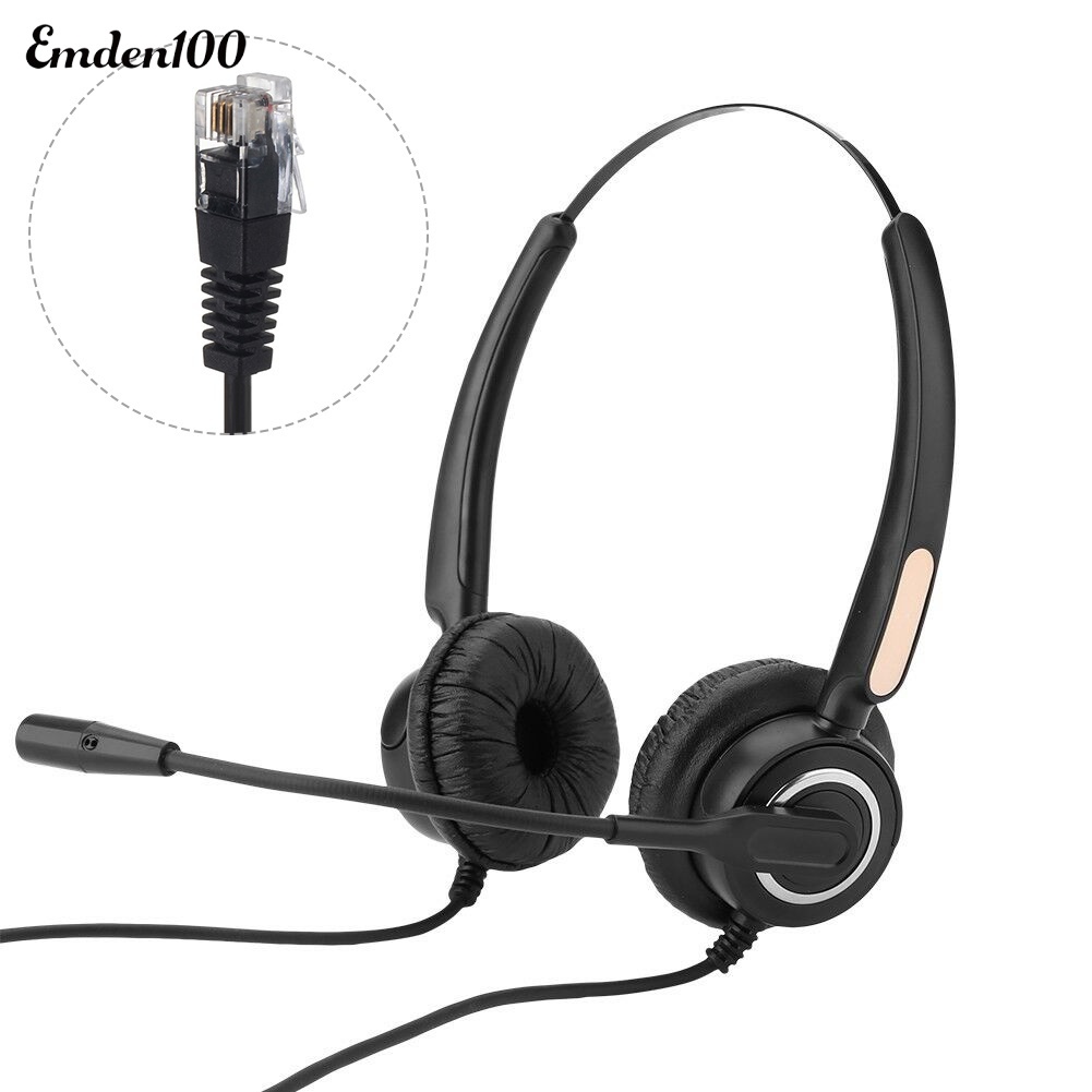 Tai Nghe Cách Âm H500D 2.5mm / Dual 3.5mm / RJ9 / USB