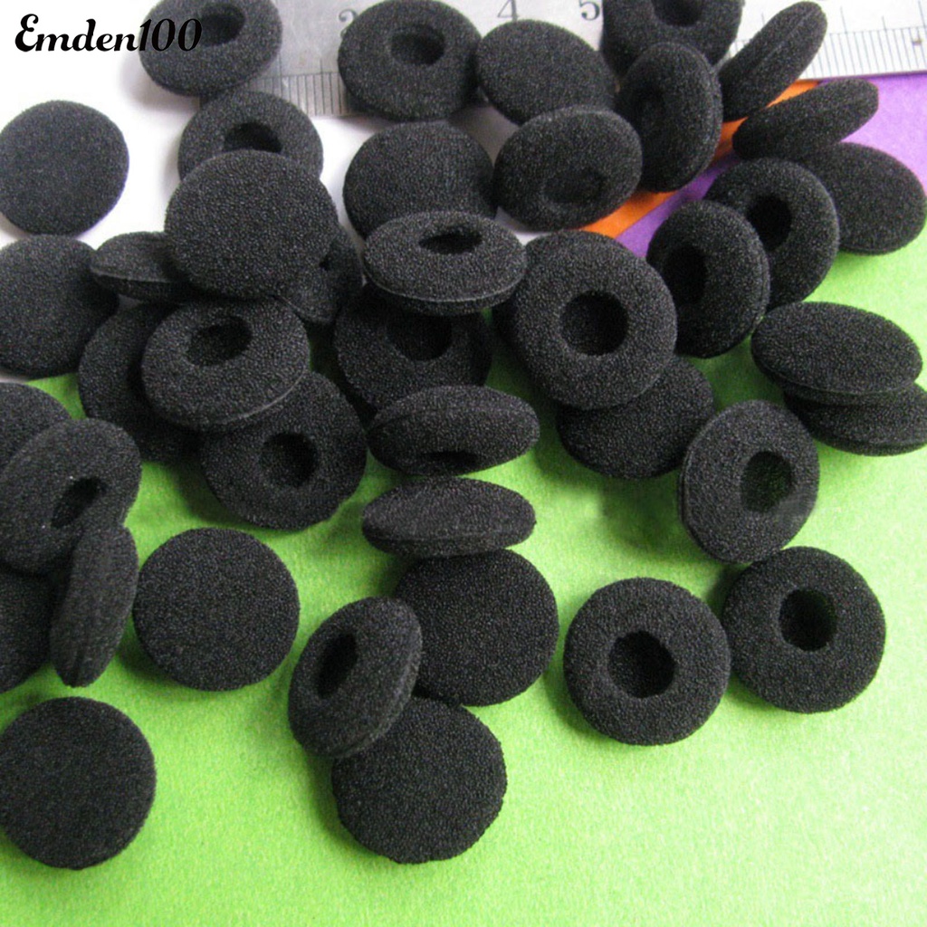 Set 30 Miếng Đệm Tai Nghe Bằng Bọt Biển Mềm Mại Linh Hoạt Chống Trượt