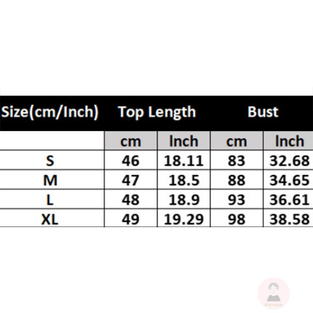 Áo Tank Top Hai Dây Màu Sắc Thanh Lịch Size S / M / L / XL