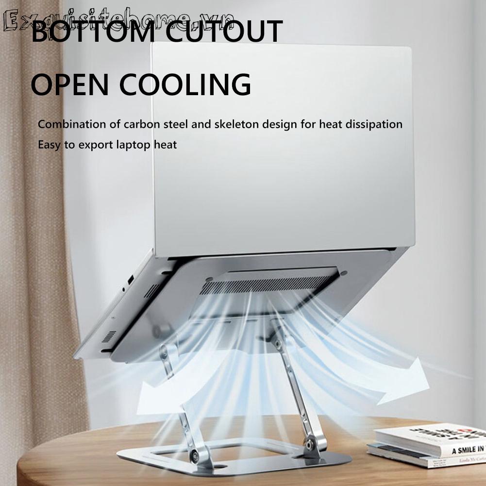 Giá Đỡ Laptop Bằng Hợp Kim Thép Có Thể Gấp Gọn Cho MacBook Air Pro 10-17 Inch