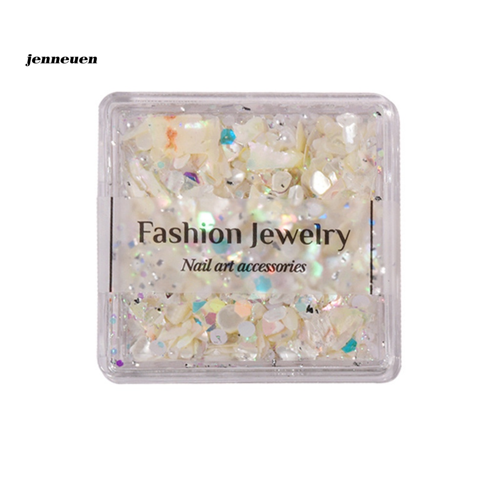 1 Hộp Vỏ Sò Trang Trí Móng Tay Bắt Mắt Cho Salon