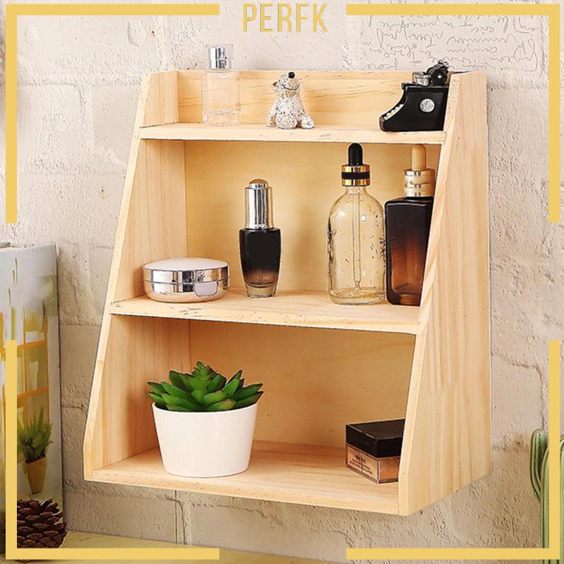 Kệ Gỗ 3 Tầng Chắc Chắn Để Bàn Tiện Dụng