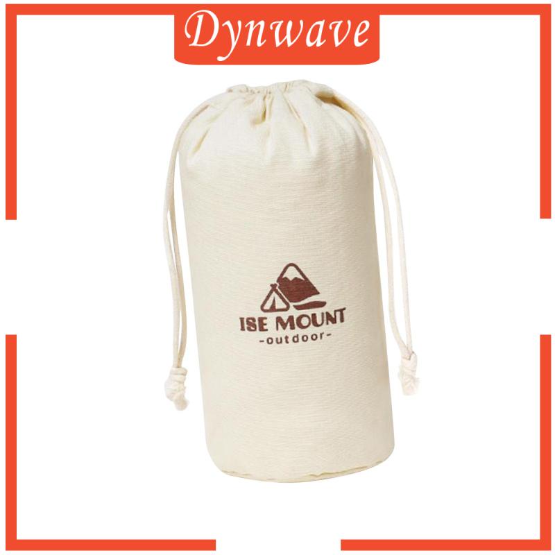 Túi Canvas Dây Rút 9cmx21cm Đựng Ly Nước Tiện Dụng Khi Đi Cắm Trại