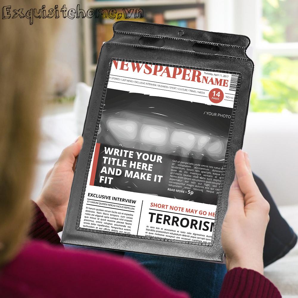 Tấm Kính Lúp Cầm Tay Siêu Mỏng Phóng Đại 3X Dùng Đọc Sách Tiện Dụng