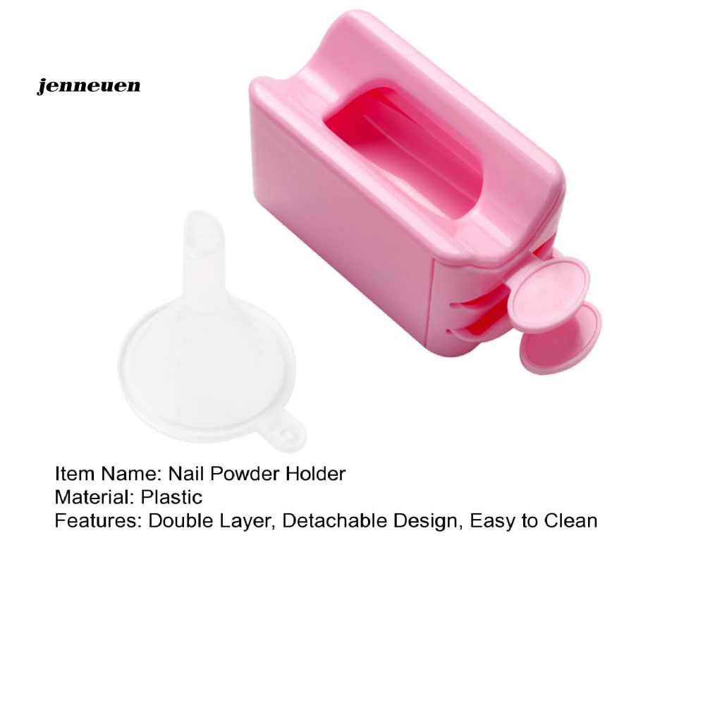 Khay Đựng Bột Nhúng Trang Trí Móng Tay Chuyên Dụng Cho Salon