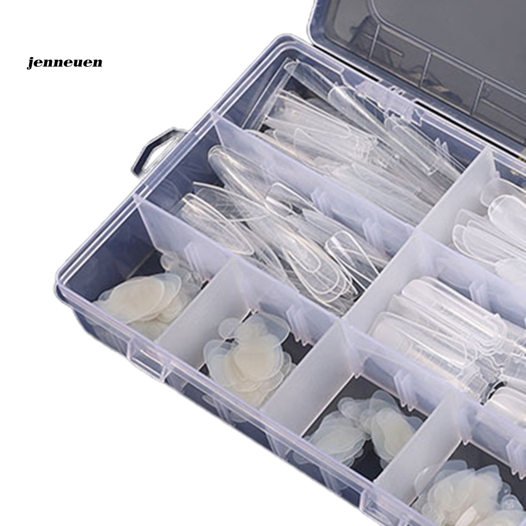 Hộp 288 Móng Tay Giả Nối Dài Trang Trí Nghệ Thuật