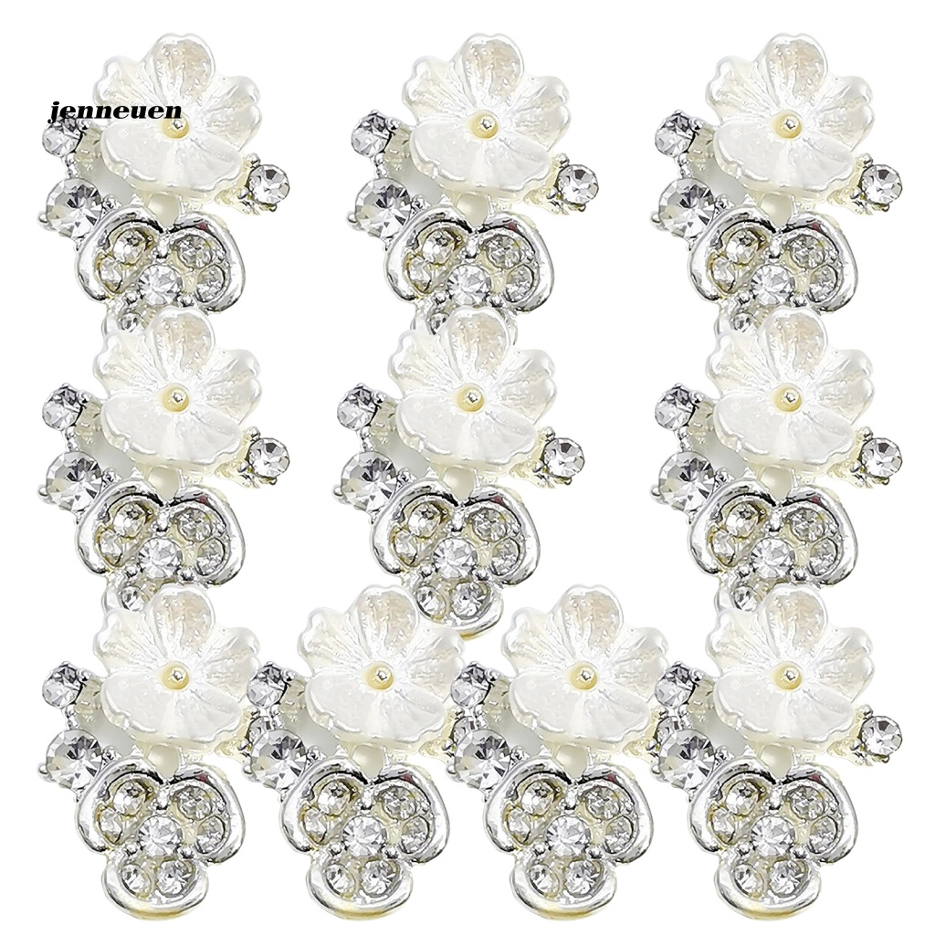 Set 10 Phụ Kiện Trang Trí Móng Tay 3D Trang Trí Nghệ Thuật