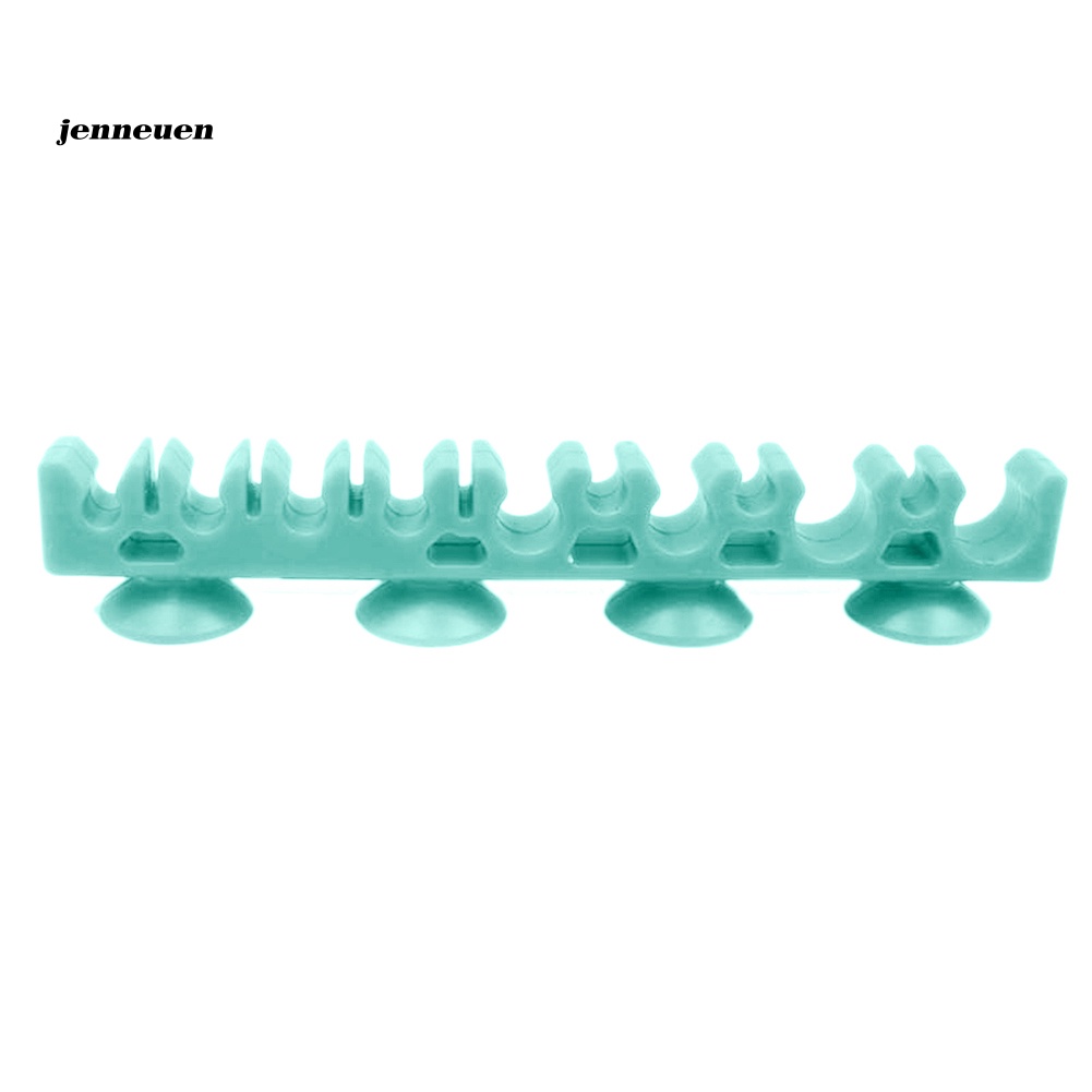 Giá Đỡ Phơi Khô Bàn Chải Đánh Răng 15 Lỗ Tiện Dụng