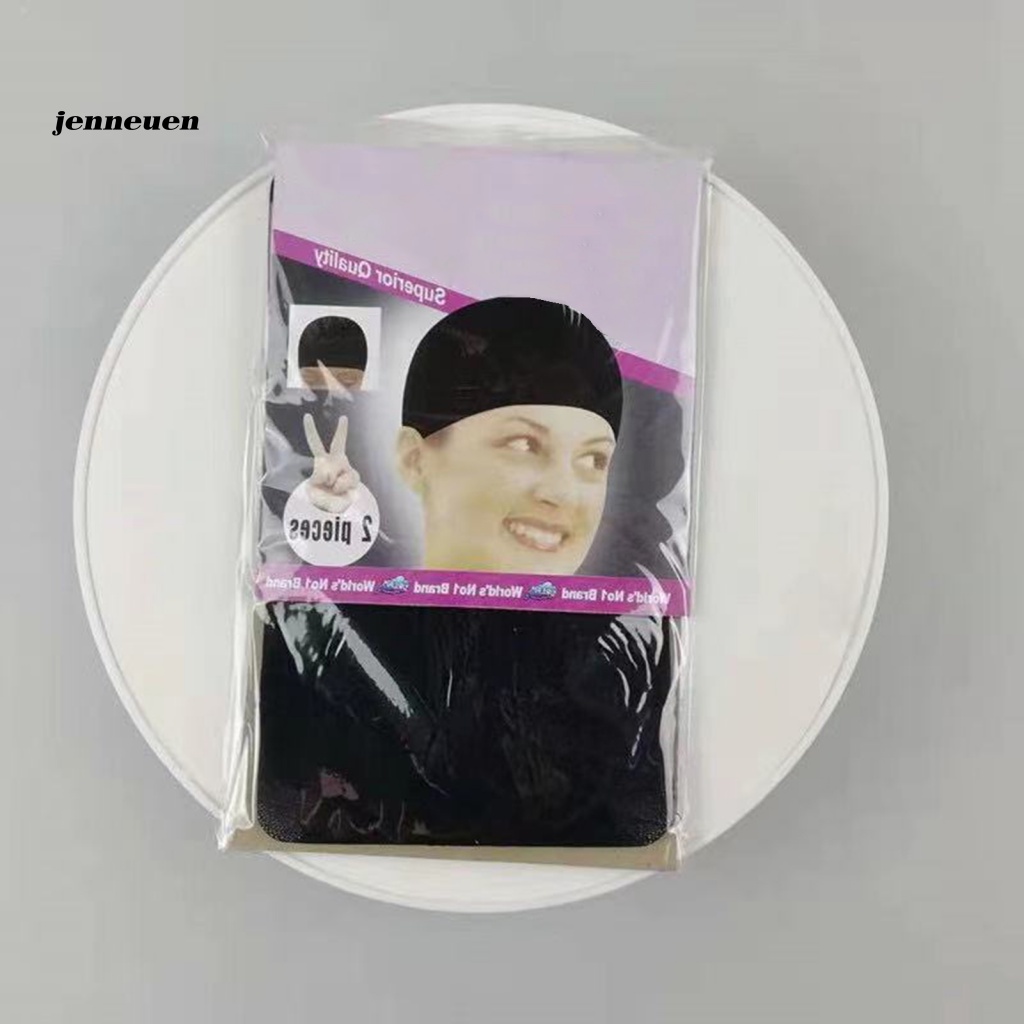 Bộ 2 Lưới Đội Tóc Giả Chịu Nhiệt Độ Cao Không Dùng Keo Dán