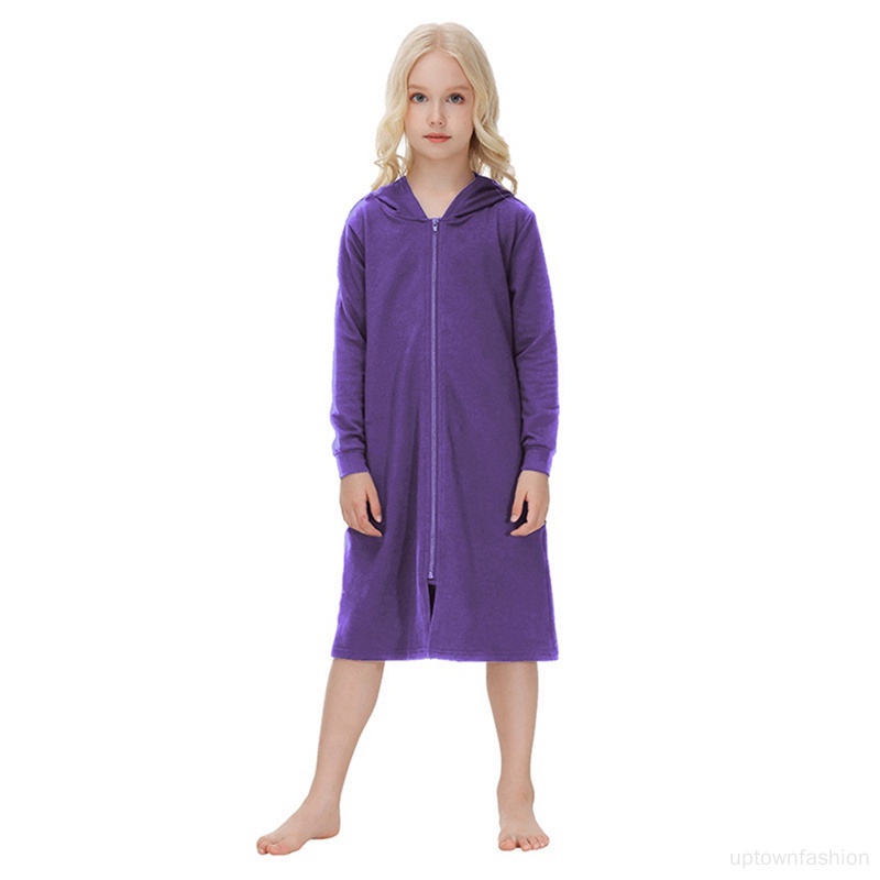 Đầm Ngủ Màu Trơn Thời Trang Thu Đông Cho Nữ Màu Sắc